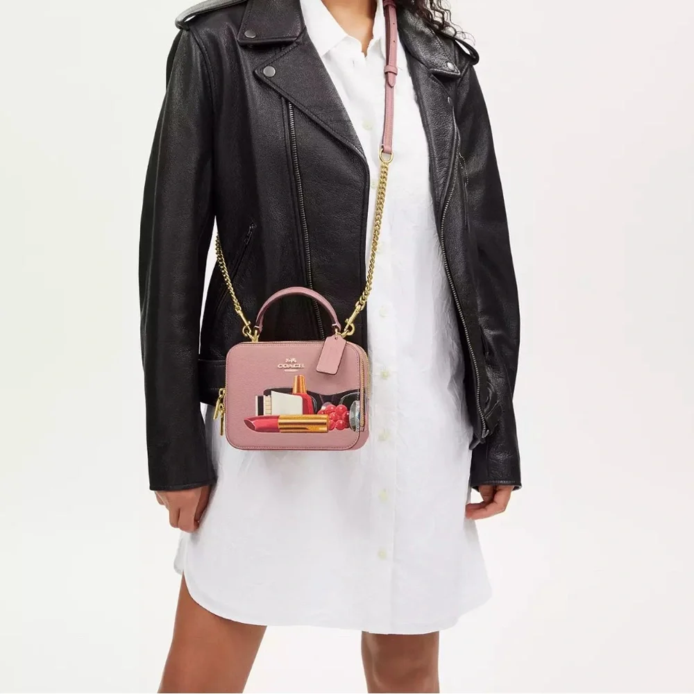 NWT💃Coach Coach X Tom Wesselmann Box Crossbody Bag - Picture 13 of 14